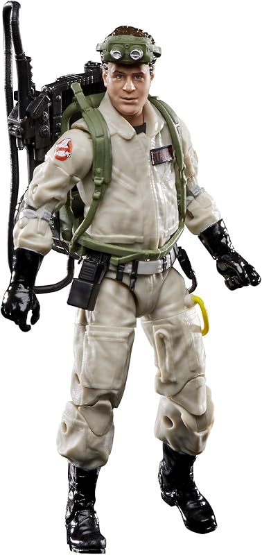 Ghostbusters Plasma Series Ray Stantz Toy Figura de acción coleccionable clásica de 1984 de los Cazafantasmas a escala de 6 pulgadas, juguetes para niños de 4 años en adelante | Cazafantasmas Figura de acción de 6 pulgadas Serie Plasma Terror Dog - Ray Stantz