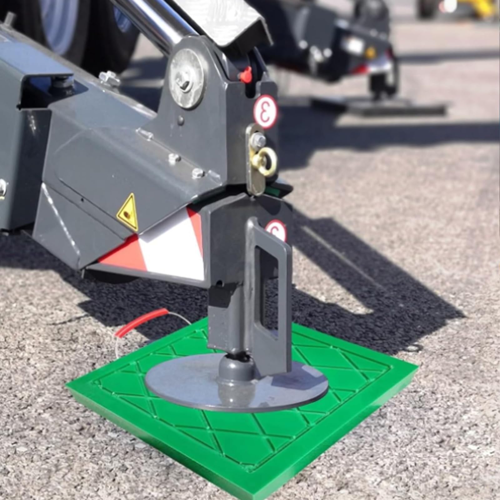 Stabilisateurs pour grues haute densité supportant 5000 kg pour remorques