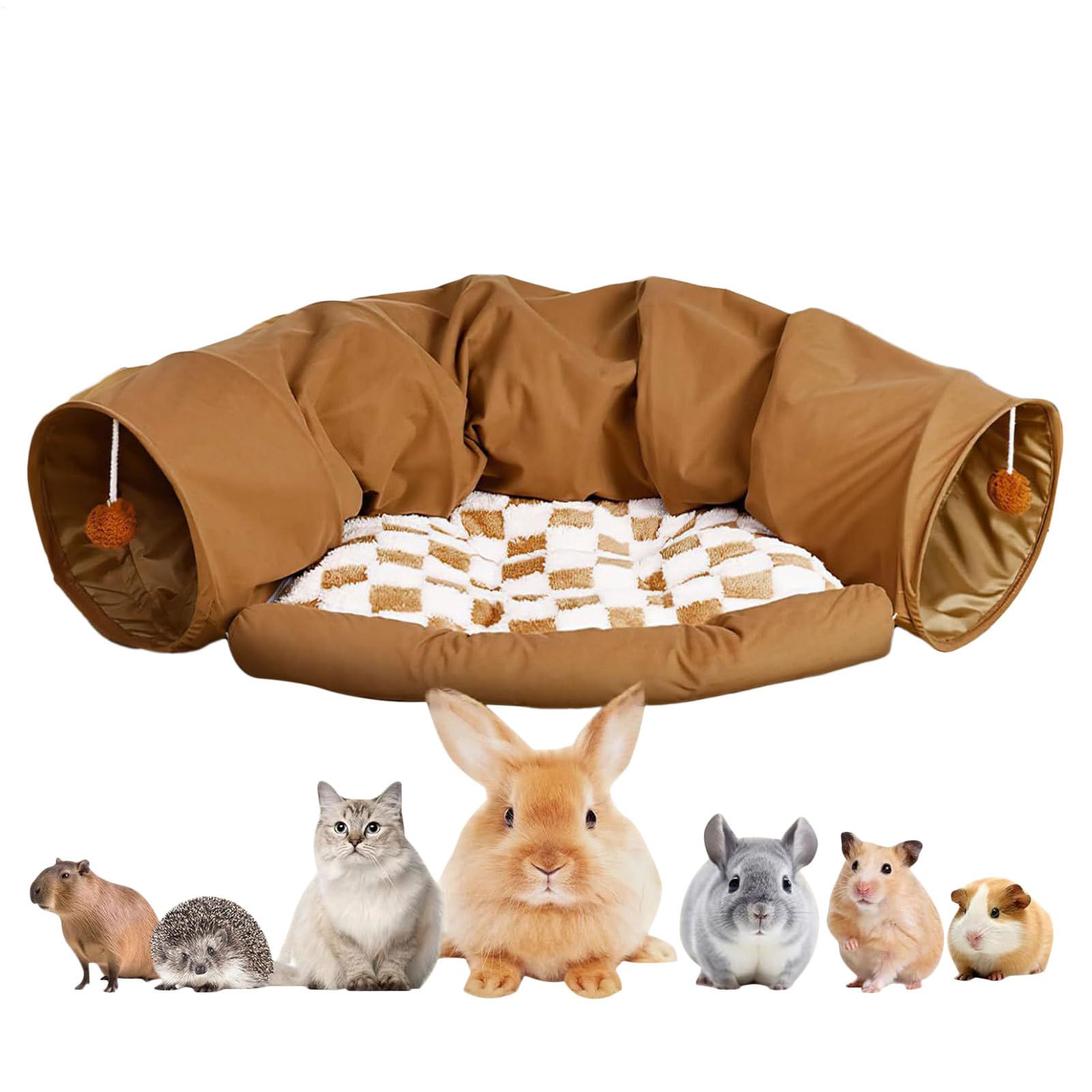 Juguete para Gatos Casa Gruesa Desmontable y Lavable de Ejercicio, | Bolsa para Gatos Juego, Ejercicio, Exploración, Mantiene a los Entretenidos, Fomenta el Ejercicio en el Interior