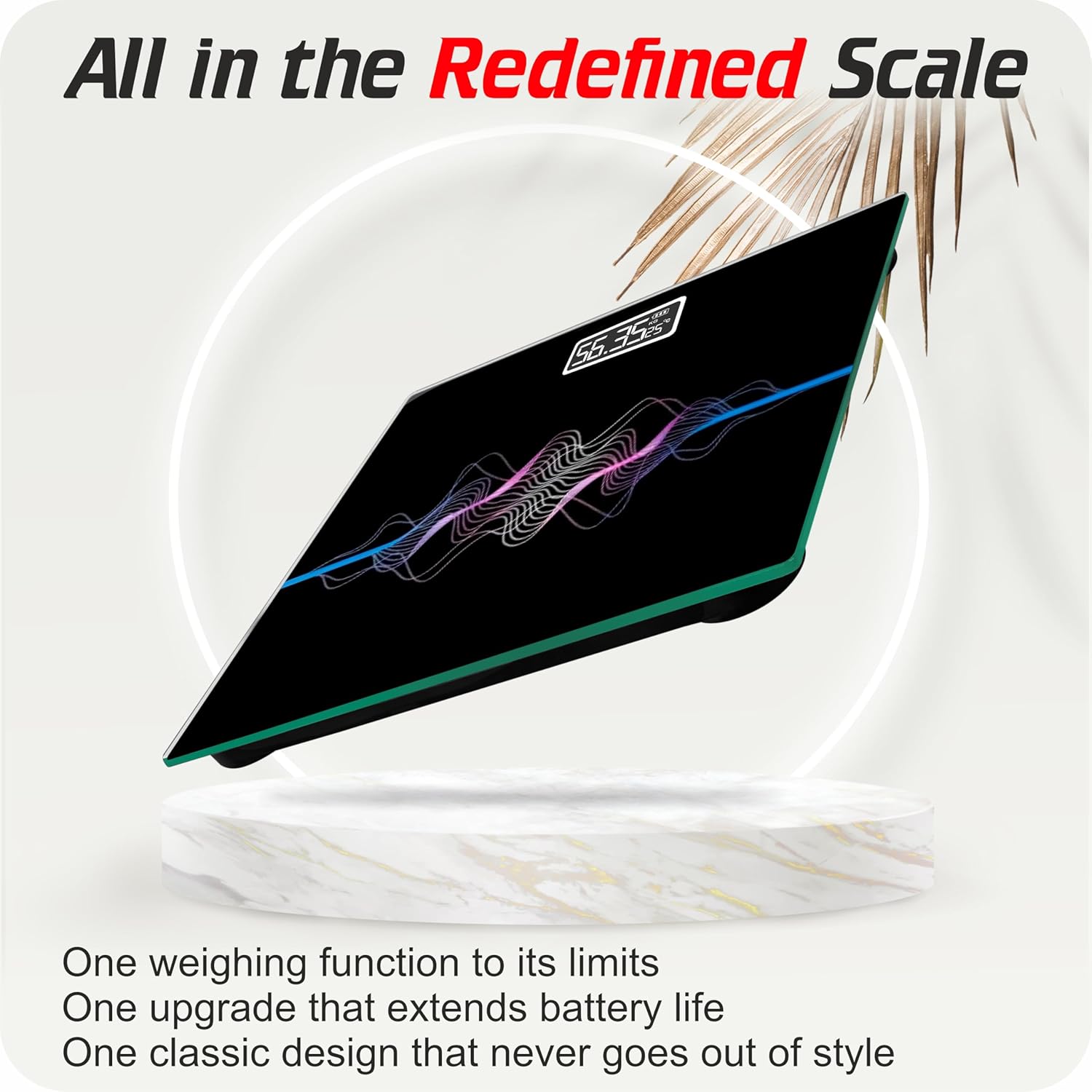 TEKCOOL Weight Machine for Body Weight Thick Tempered Glass LCD Display With 3 Years Warranty Weighing Scale (Wave), 180 Kg 6 71bKRTGFbFL. SL1500