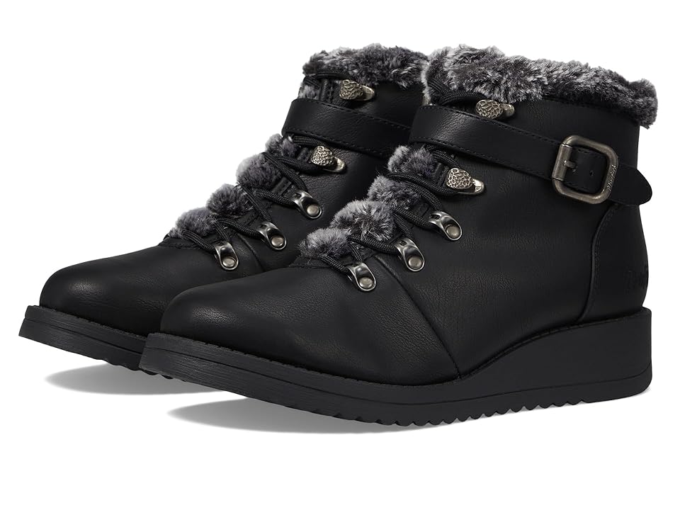 Blowfish Malibu Clove SHR (Black Local Sheriff/Bunny Hop) Women's Boots INTERNATIONAL SHIPPING