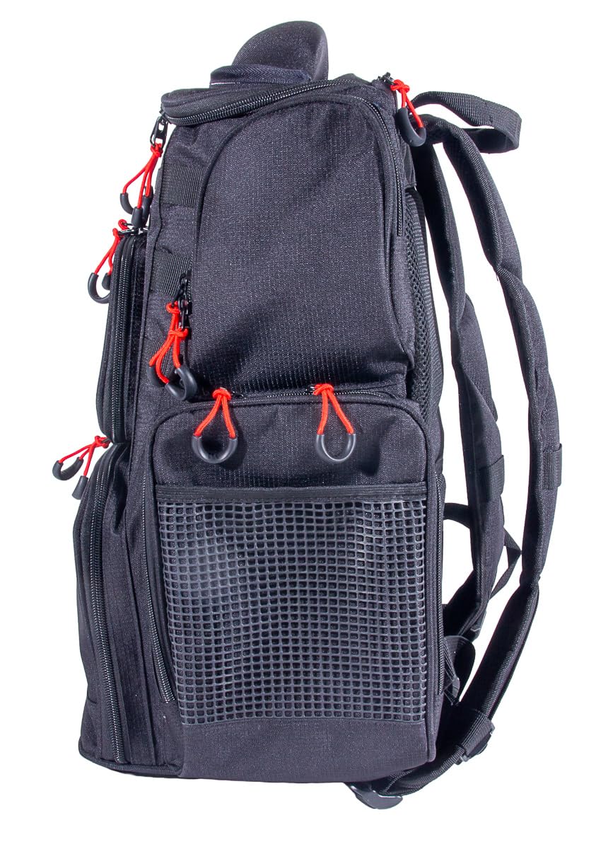 Ultimate Sac À Dos Caster Backpack (avec 4 Boîtes De Pêche) - Sac À Dos Pêche