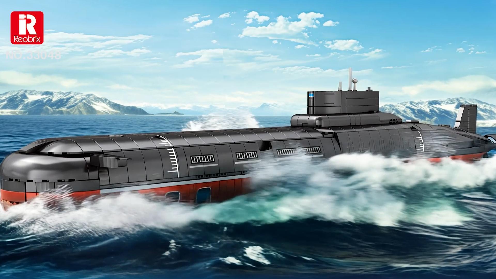 Amazon.com: Reobrix Nuclear Submarine Building Sets for Adults