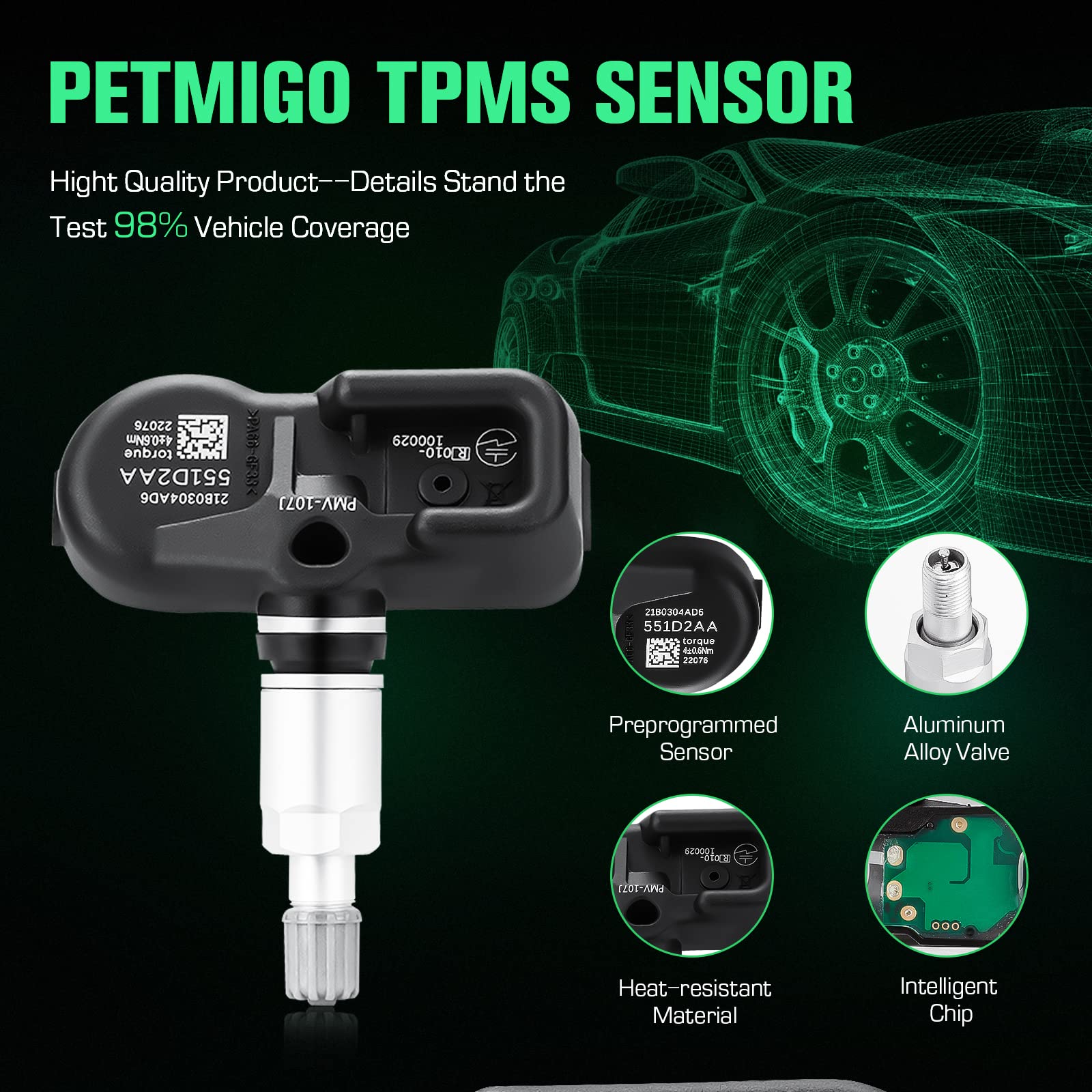 Amazon.co.jp: 42607-33011 TPMSセンサー トヨタ サイオン