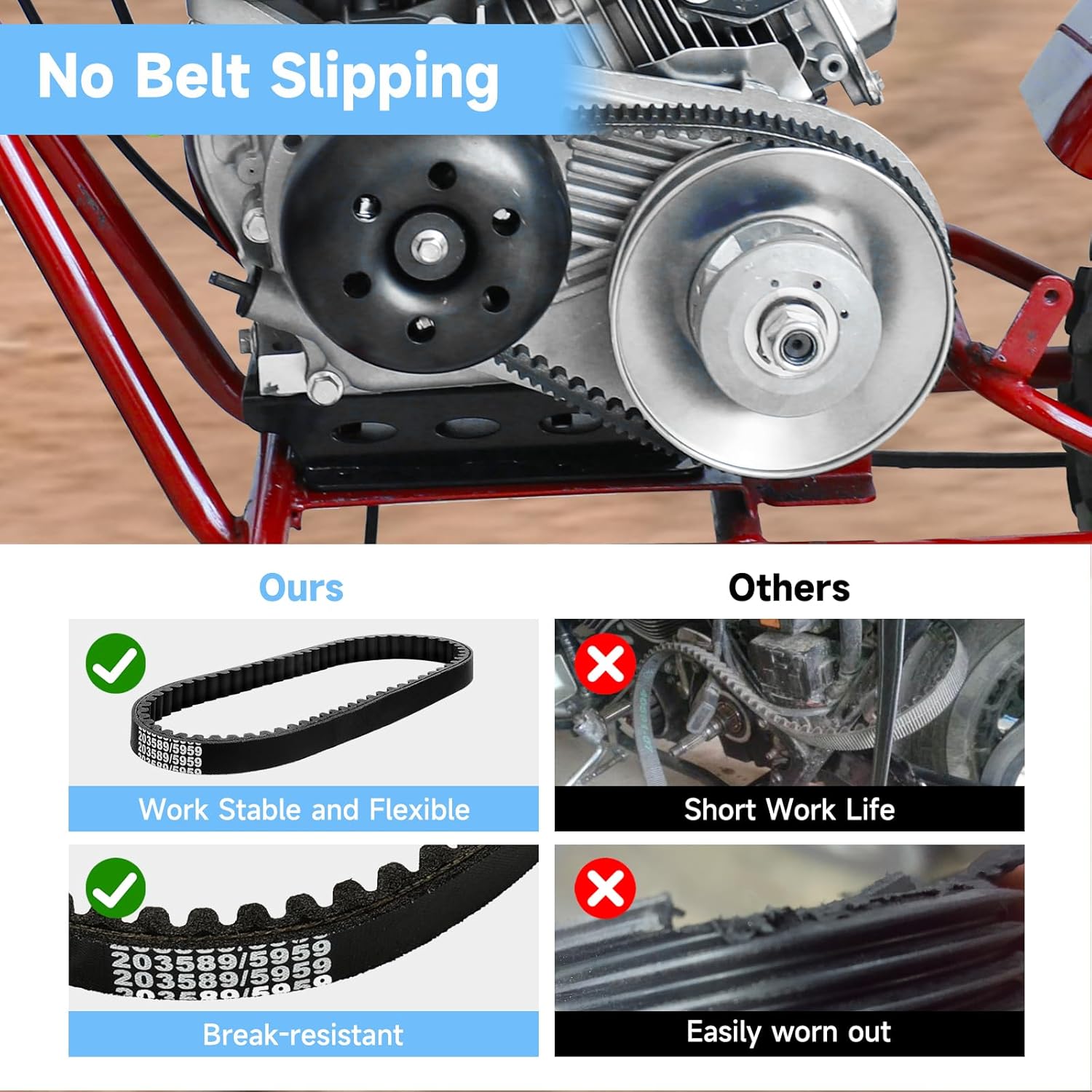 FVRITO Torque Converter Motor Engine Riser Plate for Predator 212cc 196cc 224cc Coleman CT200U BT200X Mini Bike 6.5hp OHV Clone Engine Tillotson Performance Parts