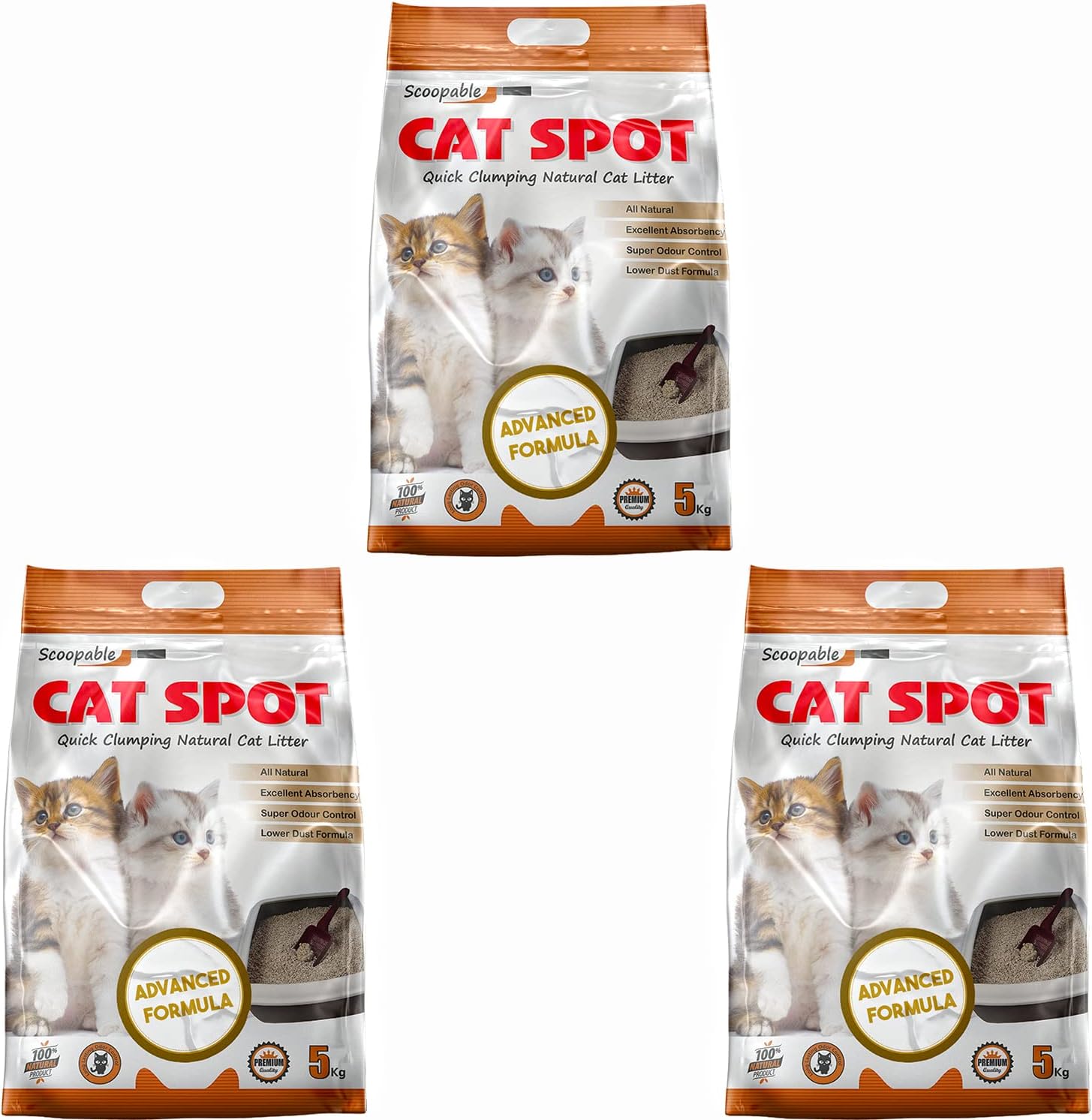 Buy Cat Spot Advance Version Cat Litter 15 KGS Natural Fresh Litter