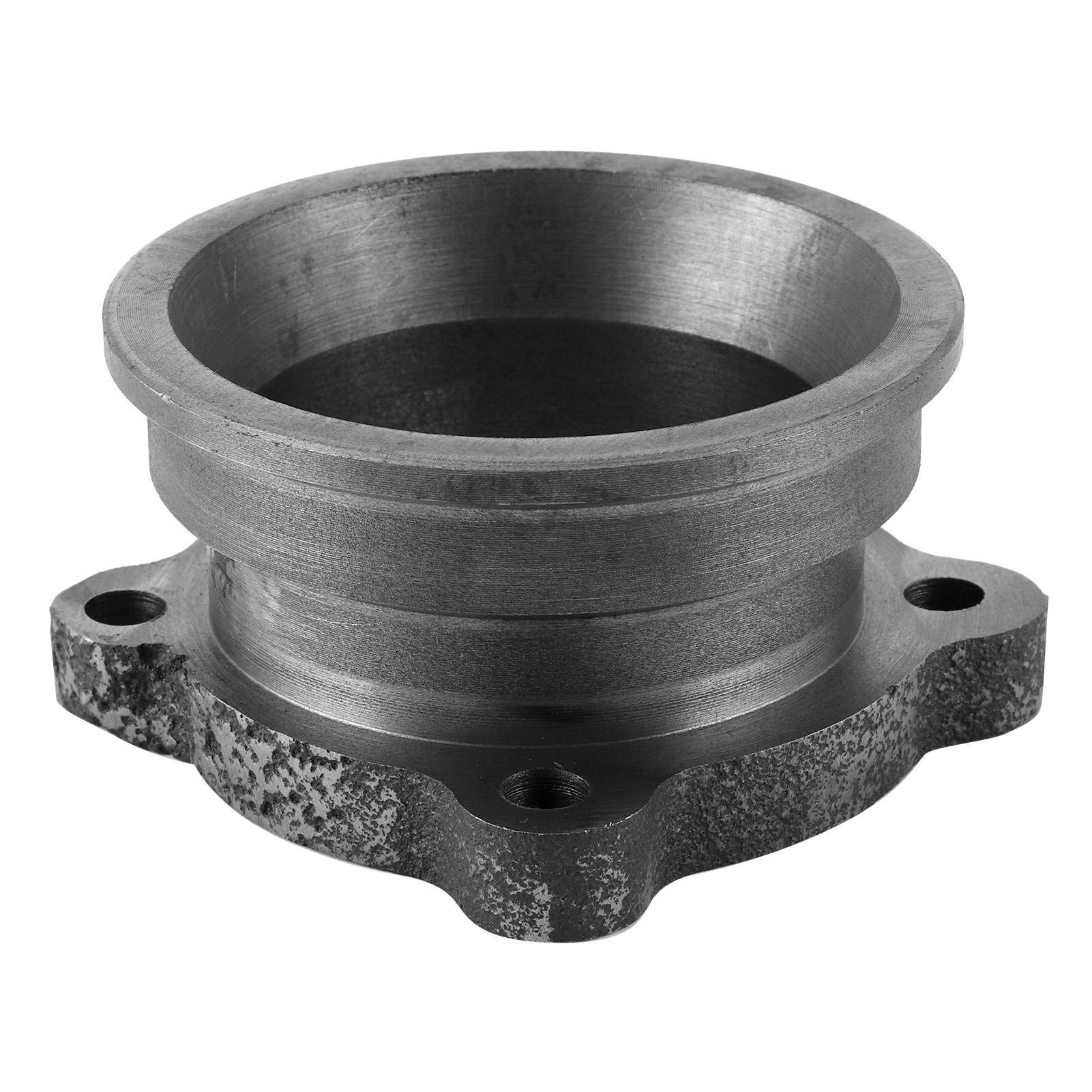 Turbo Scarico V Bend Flangia Adattatore Flangia di Scarico V Band Adattatore Flangia di Scarico Turbo Downpipe 4 Fori Per Bulloni Per 2,5 Pollici a 3 Pollici Universale