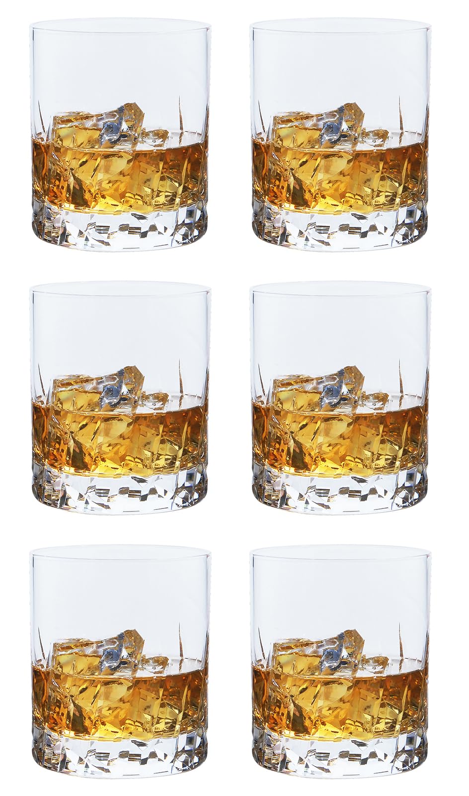 Toyo Sasaki Glass BT-27909CC-C9 Rock Glass, New Matan, On the Lock, Dishwasher Safe, Made in Japan, Set of 6, 10.1 fl oz (300 ml), Clear