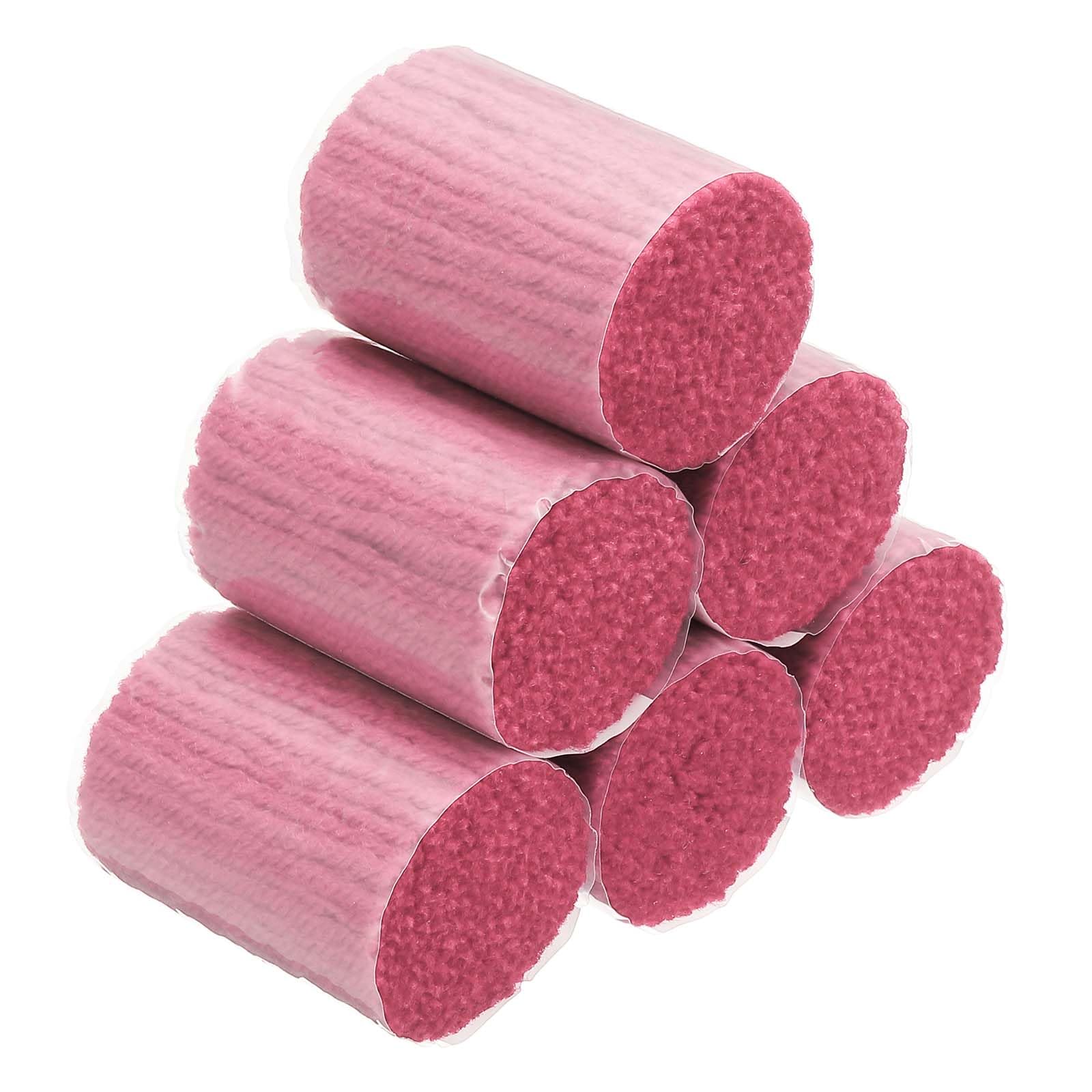 PATIKIL 20 Rolls Latch Hook Yarn, Latch Hook Kit Yarn Precut Hook Rugs Yarn Making Crochet Bundles for Latch Hook Rug Adults Beginners Tapestry DIY Craft, Dark Pink
