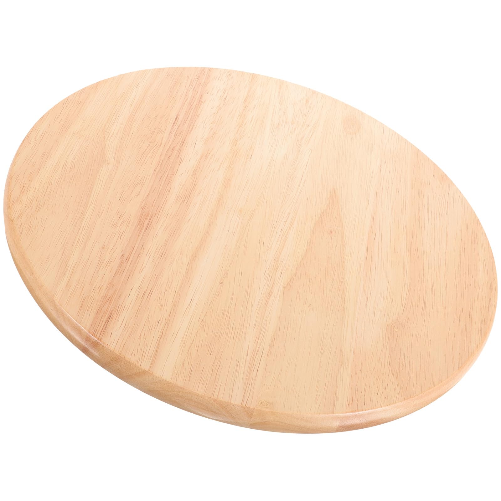 Sgabello Rotondo Seduta in Legno Khaki Resistente e Robusto, per Casa e Mensa, Sostituzione per Seduta Sgabello in Legno