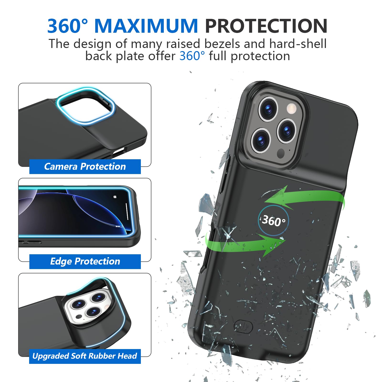 Iphone 16 Pro Max Charging Case Battery Case For IPhone