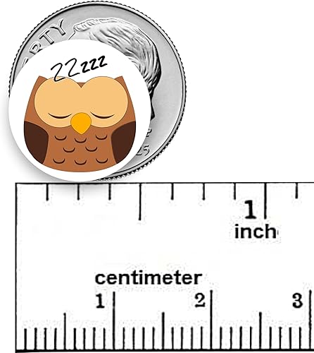 Miniatura 5 de 54 calcomanías de vinilo divertidas (12 pulgada), con insomnio, sueño, salud, bienestar, estrés, insomnio, productividad esencial, planificador,