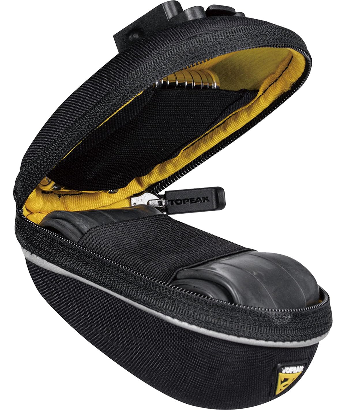 Topeak ProPack z Fixer F25 Seat Pack - czarny/srebrny, mały