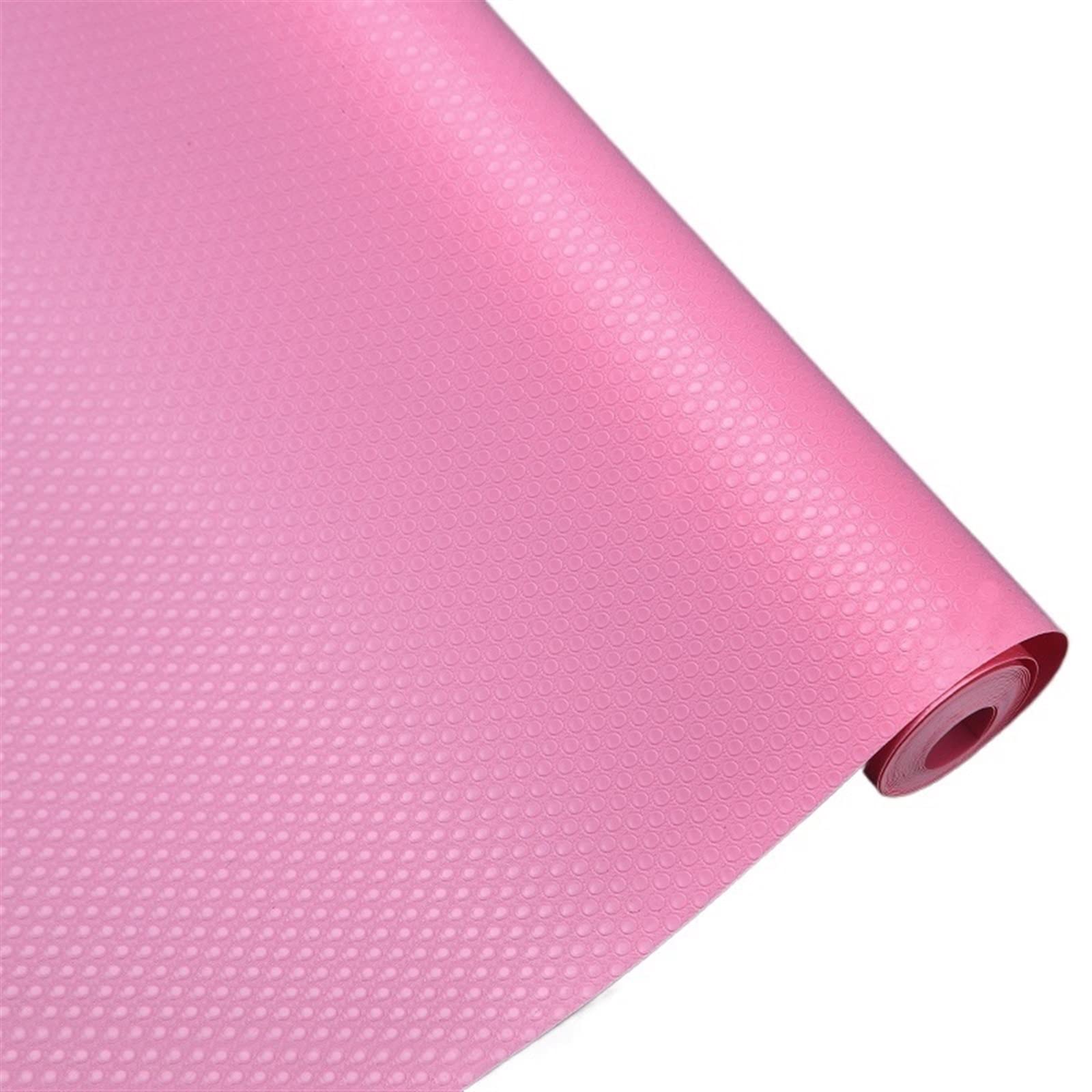 Schubladenmatte Wiederverwendbare Regalabdeckung, Schrankmatte, Schubladenmatte, wasserdicht, staubdicht, rutschfest, for Kühlschrank, Küchentisch, Unterlage aus Papier (Color : Pink, Size : 150x50c
