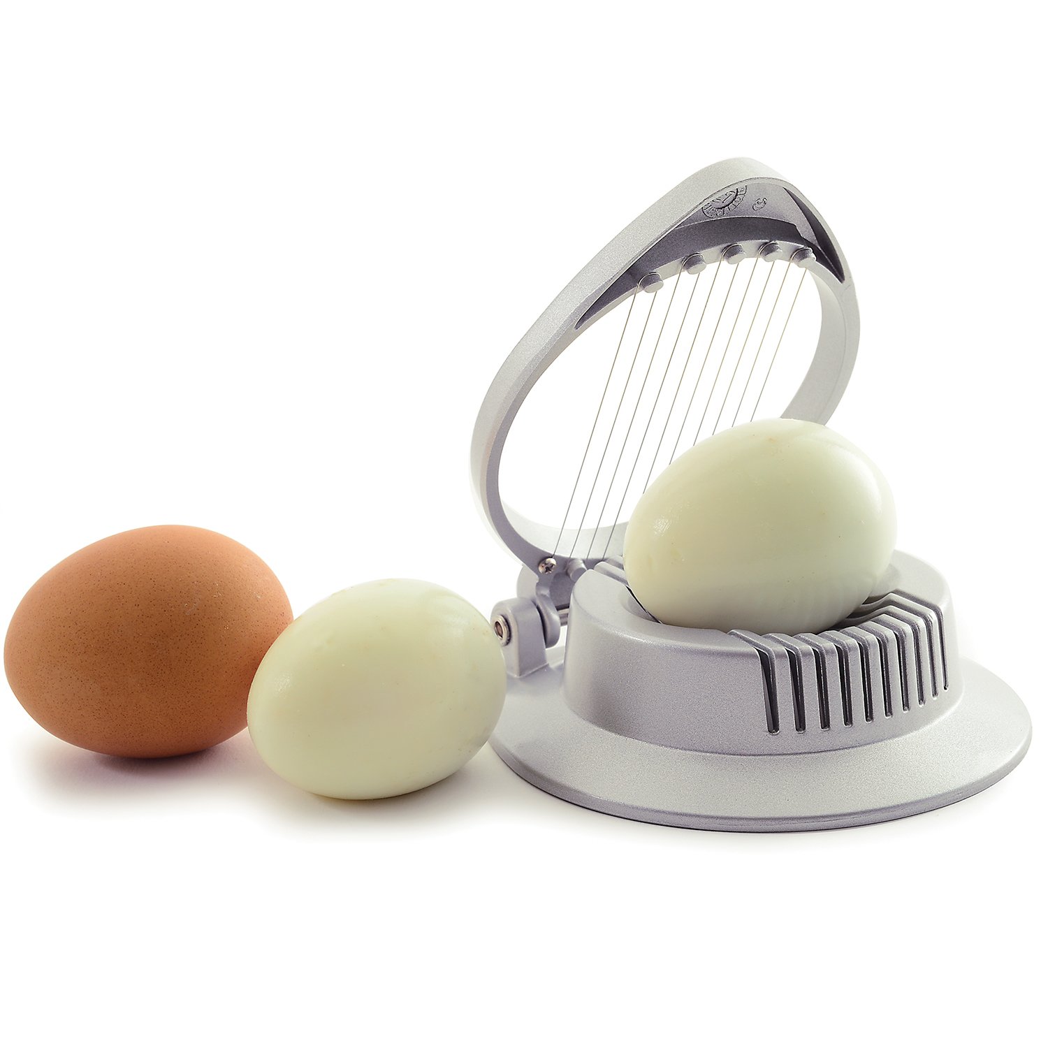 Norpro Eierschneider, rund, silberfarben