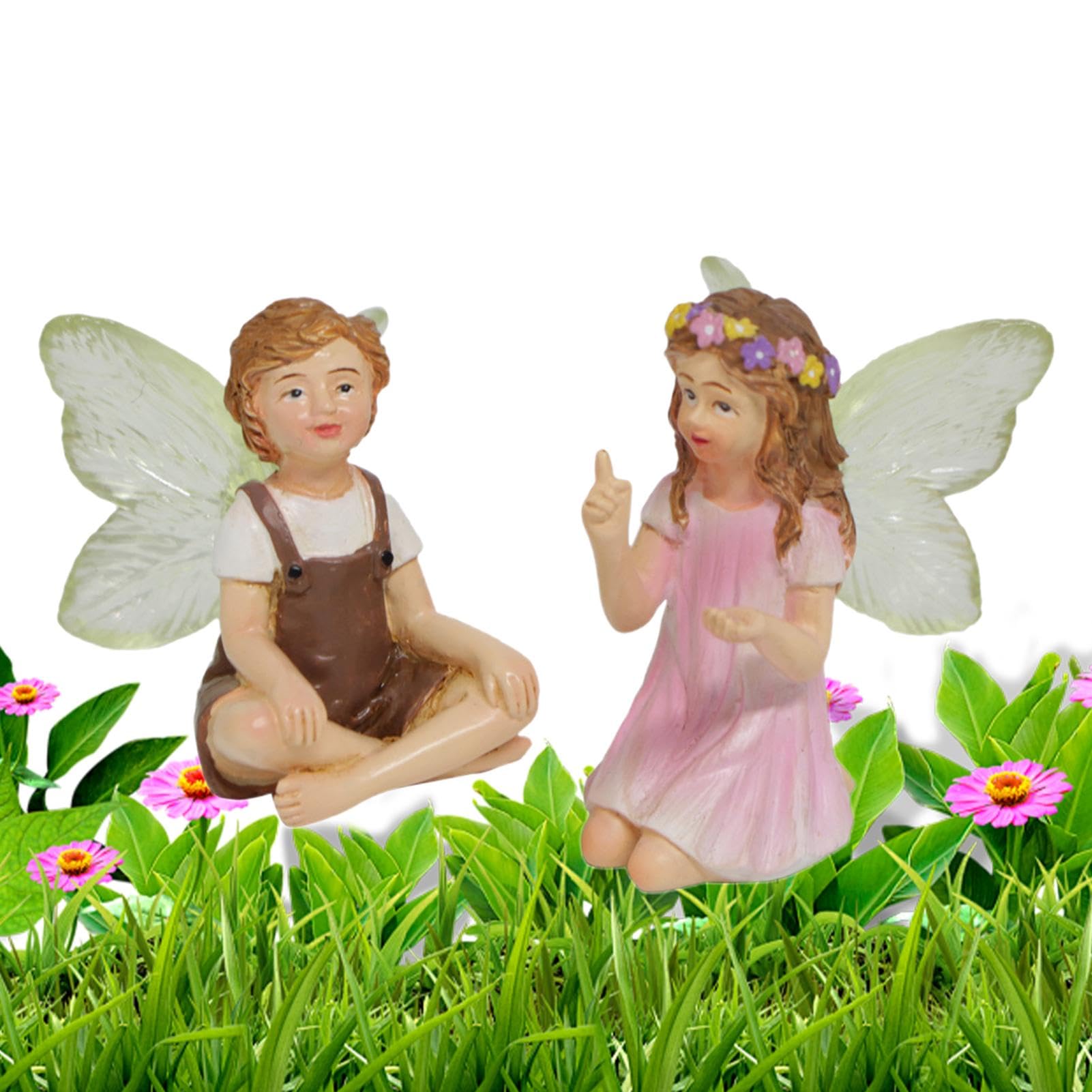 Statua Pulcino Da Giardino In Resina – Scultura Decorativa Per Esterno E Interno, Stile A, Altezza 8,9 Cm