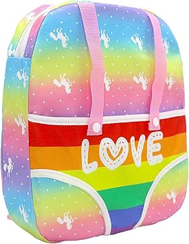 Dolls Kids Baby Carrier - 10.2x11in Front Storage Bag, Adjustable Strap, Portable Preplay Accessory | Multipurpose Doll Carrier for Parenting Class Shopping Travel Home School Everyday Use