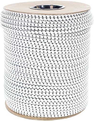 Miniatura 3 de Paracord Planet Cuerda elástica de alta calidad que absorbe los golpes, disponible en diámetros de 18, 316, 14, 516, 38 y 12 pulgadas, ideal para