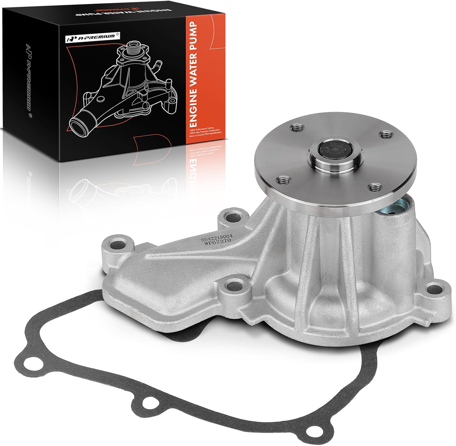 A-Premium Engine Water Pump with Gasket Compatible with Hyundai Elantra Elantra Coupe/GT Tucson Kona & Kia Soul Forte/Forte Koup Forte5 Seltos