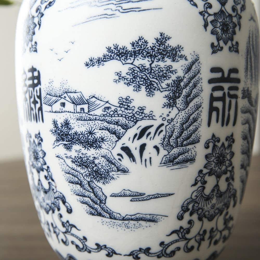 青白磁 花瓶 人物と風景の絵柄 青白磁 花瓶 人物と風景の絵柄