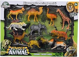 لعبة مجموعة حيوانات الغابة الصغيرة للاطفال من جي تي جي تويز - G40 - متعددة الالوان - 6