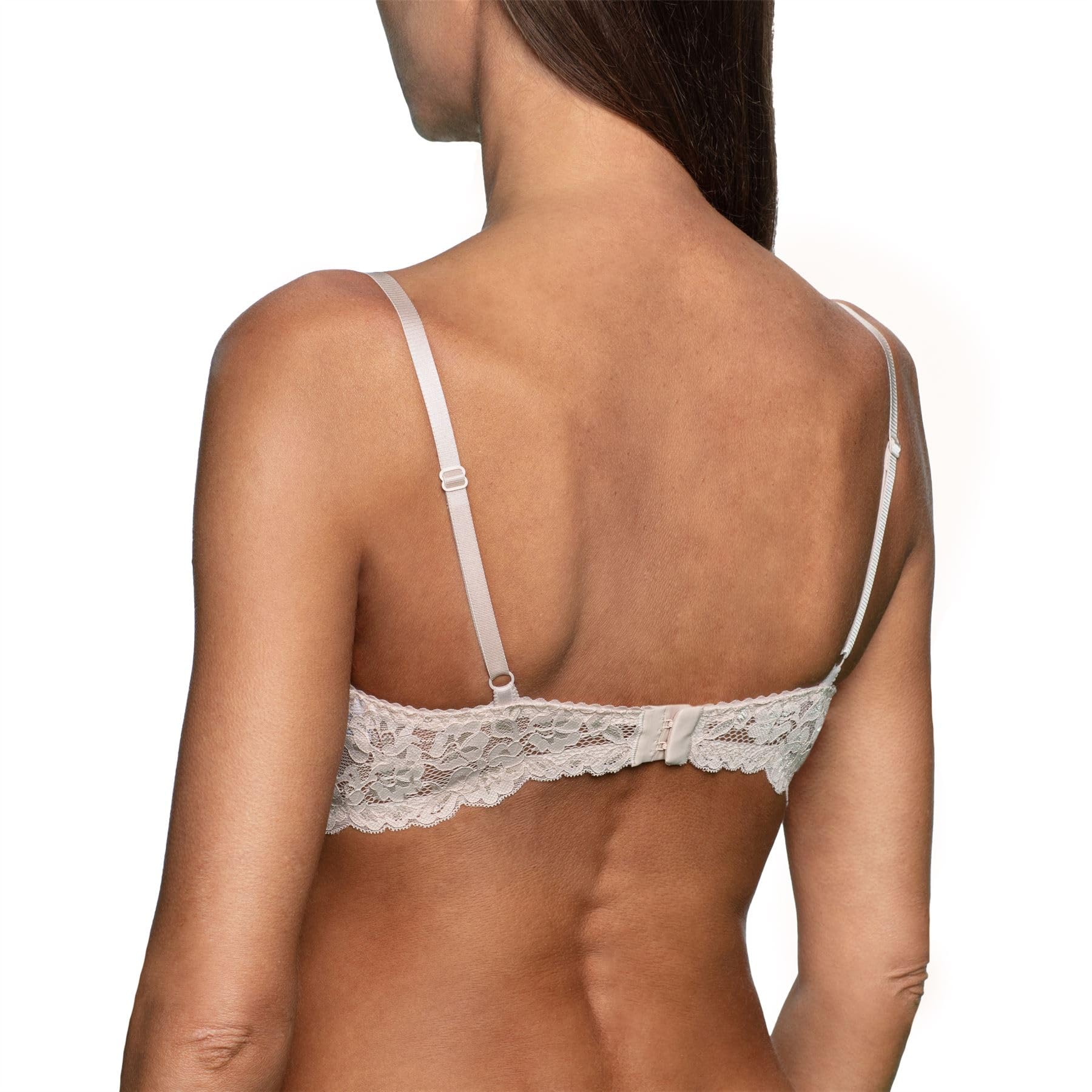 frugue Sujetador Reductor con Aros de Encaje para Mujer