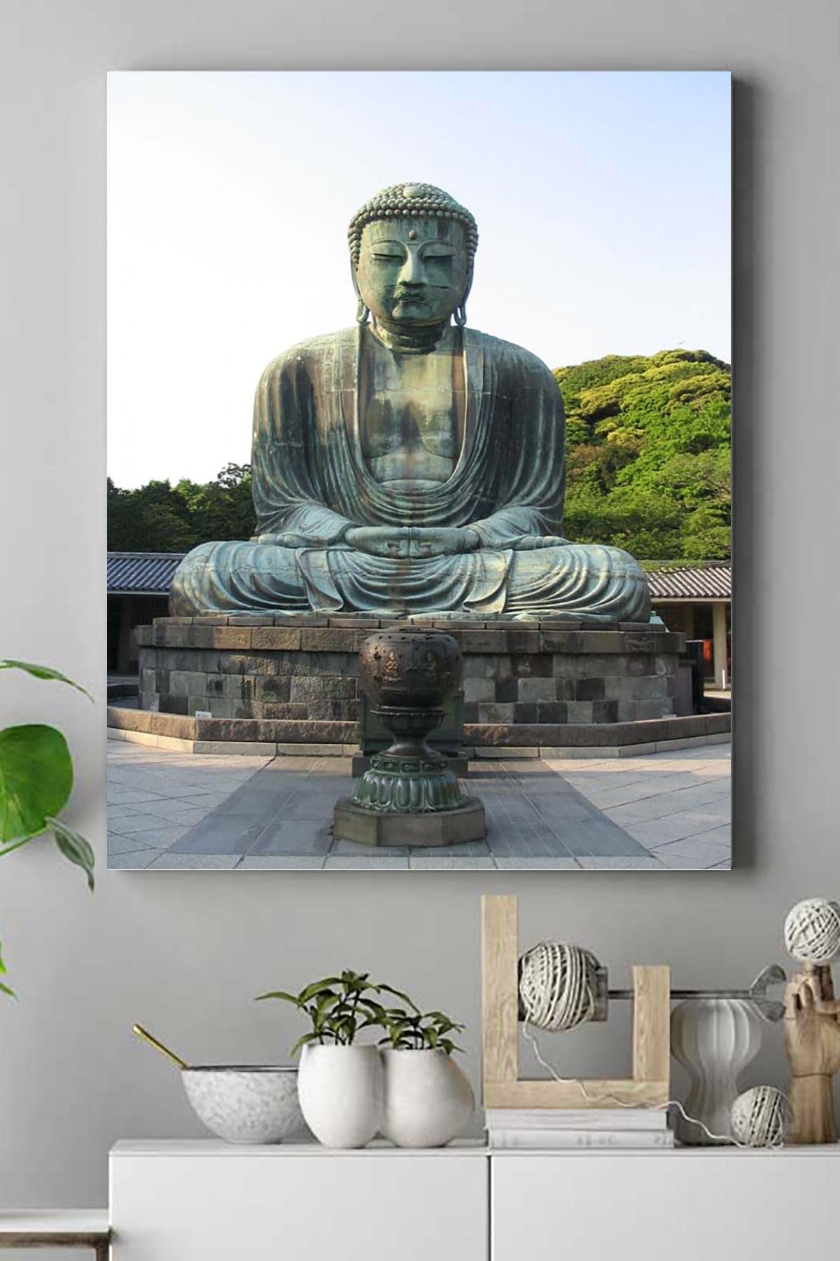 Postermanya (pster16408) Büyük Kamakura Kanvas Tablo 40 x 60