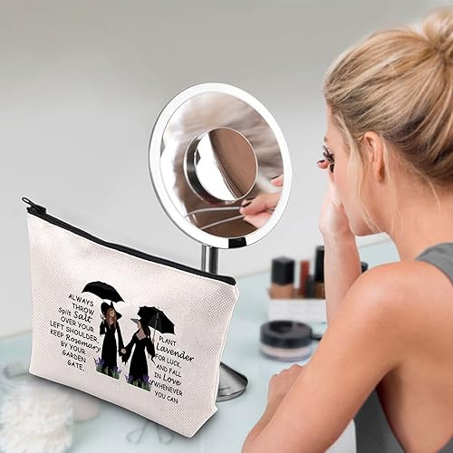 Miniatura 7 de WCGXKO Regalo inspirado en programas de televisión para mujer, sal romero lavanda, amor, brujería, bolsa de bruja para mujer, Sal Romero Lavanda Amor