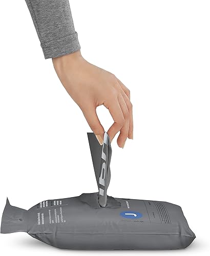 Miniatura 8 de simplehuman Code J Odorsorb - Bolsas de basura con cordón de ajuste personalizado que absorben olores en paquetes dispensadores, 60 unidades, 30-45