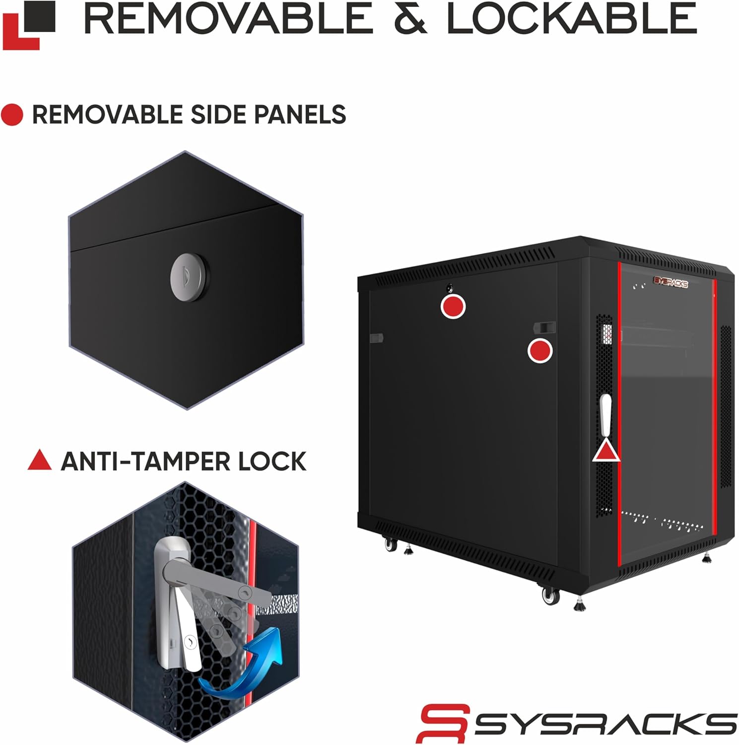 12U Server Rack Cabinet 35" Deep, Deployment-Ready Network Rack Enclosure with PDU, Fan & Shelf, Rolling IT Cabinet for Installers, AV Systems & Infrastructure