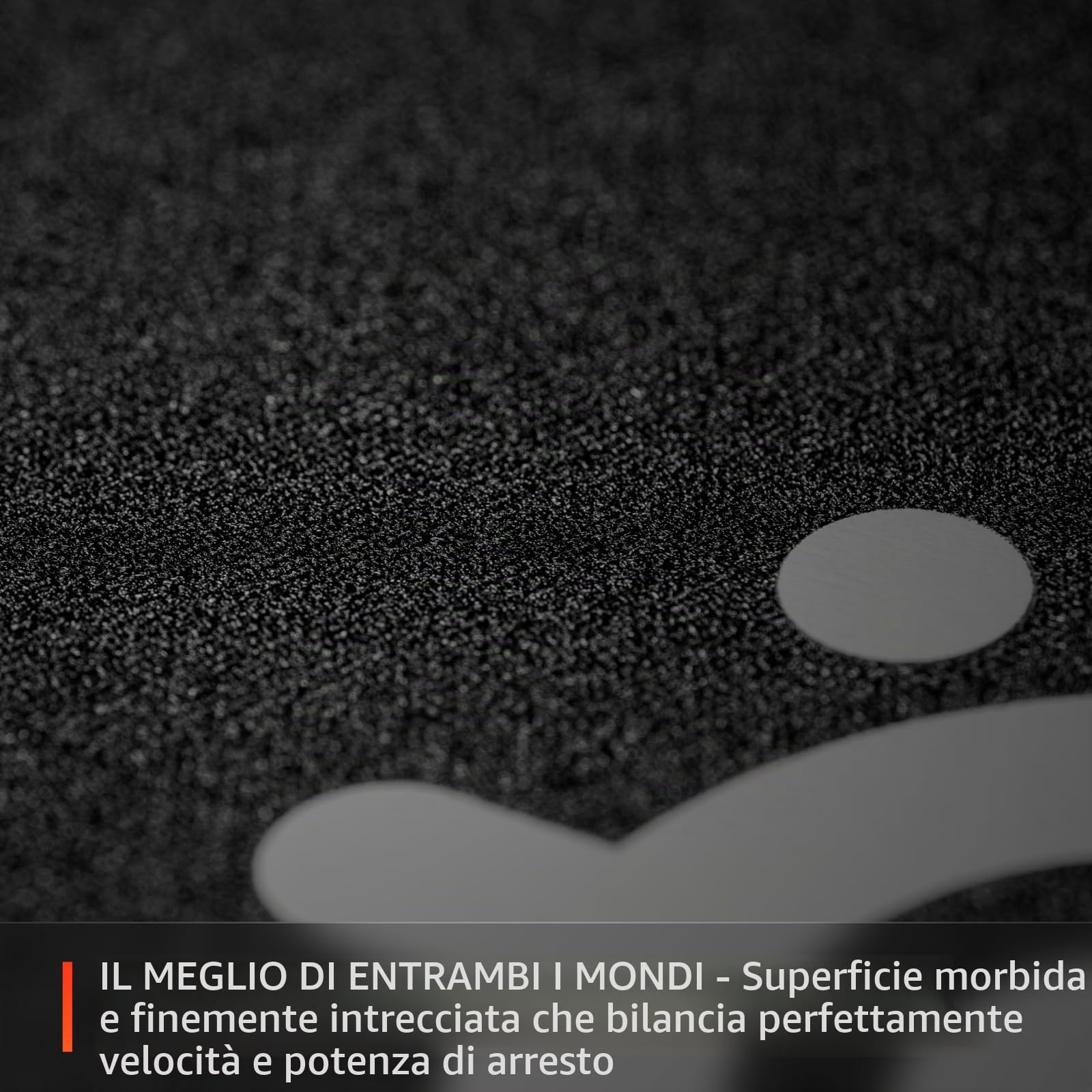 SteelSeries QcK XL Performance Balance Gaming Mousepad - Densità extra per una scorrevolezza fluida - Cuciture a basso profilo - Base in gomma neoprene antiscivolo - 40 x 87,5 cm - FPS, MOBA, RTS, MMO
