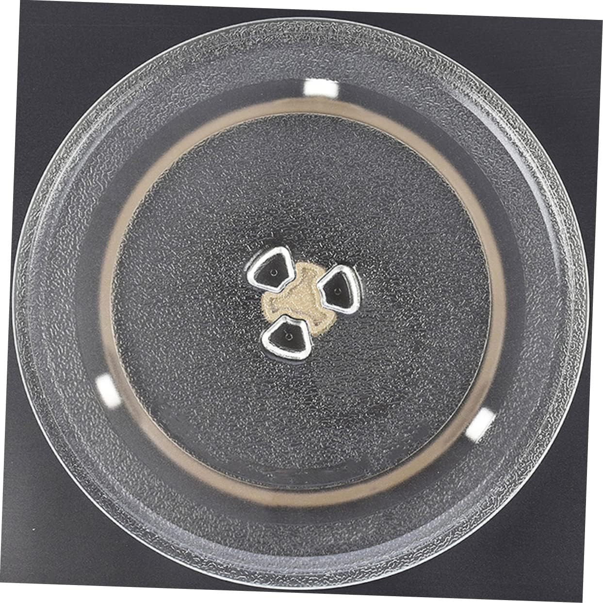 UPKOCH 6pcs Microwave Turntable Plate Tray Replacement Rotating Roller Stand for Microwave Oven Plastic Compatible Various Models Convenient Kitchen Accessory
