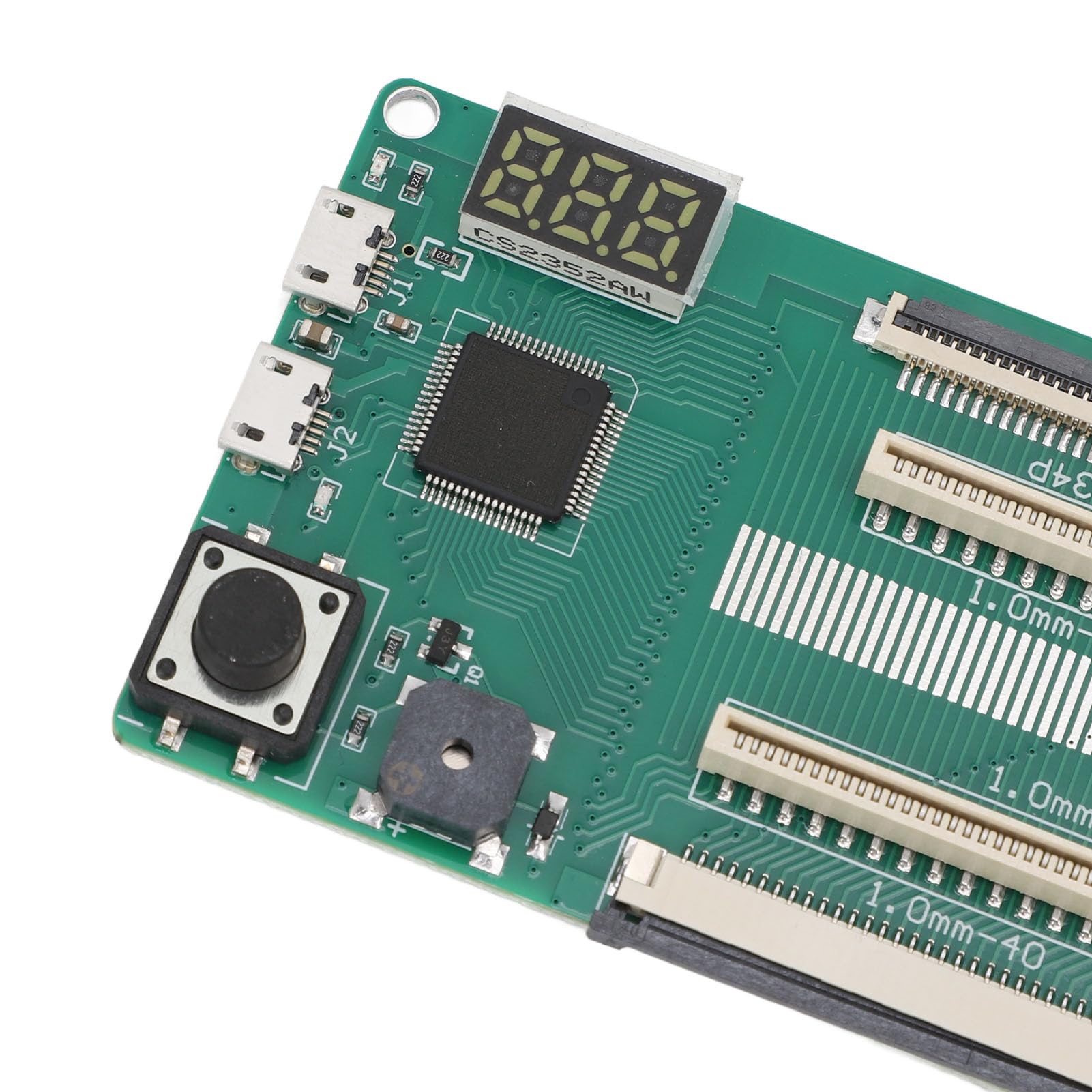 Generic Tester per Tastiera Portatile Strumento di Test Durevole con Display Digitale per Varie Marche di Tastiere Design Portatile con Cavo USB, Dimensioni Compatte per gli Appassionati di Tecnologia