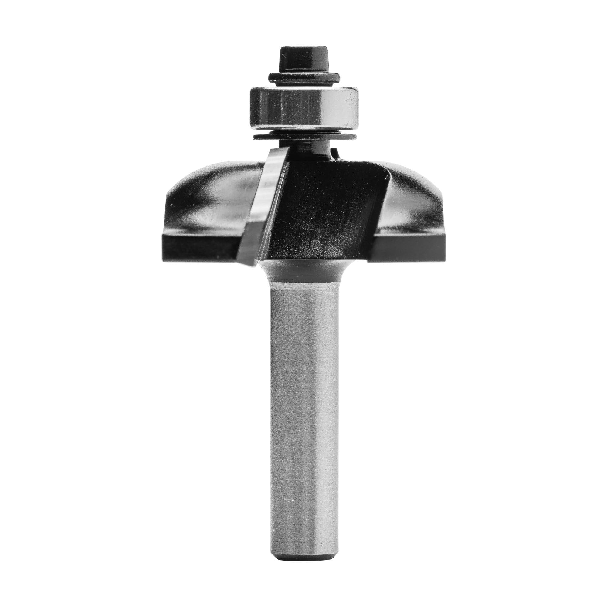 ENT 17190 Frez splaszczajacy Karnis profil w wegliku, trzpien (S) 8 mm, srednica (D) 50,8 mm, NL 12,7 mm, R 9,52 mm, T 19 mm, SL 32 mm, z lozyskiem kulkowym