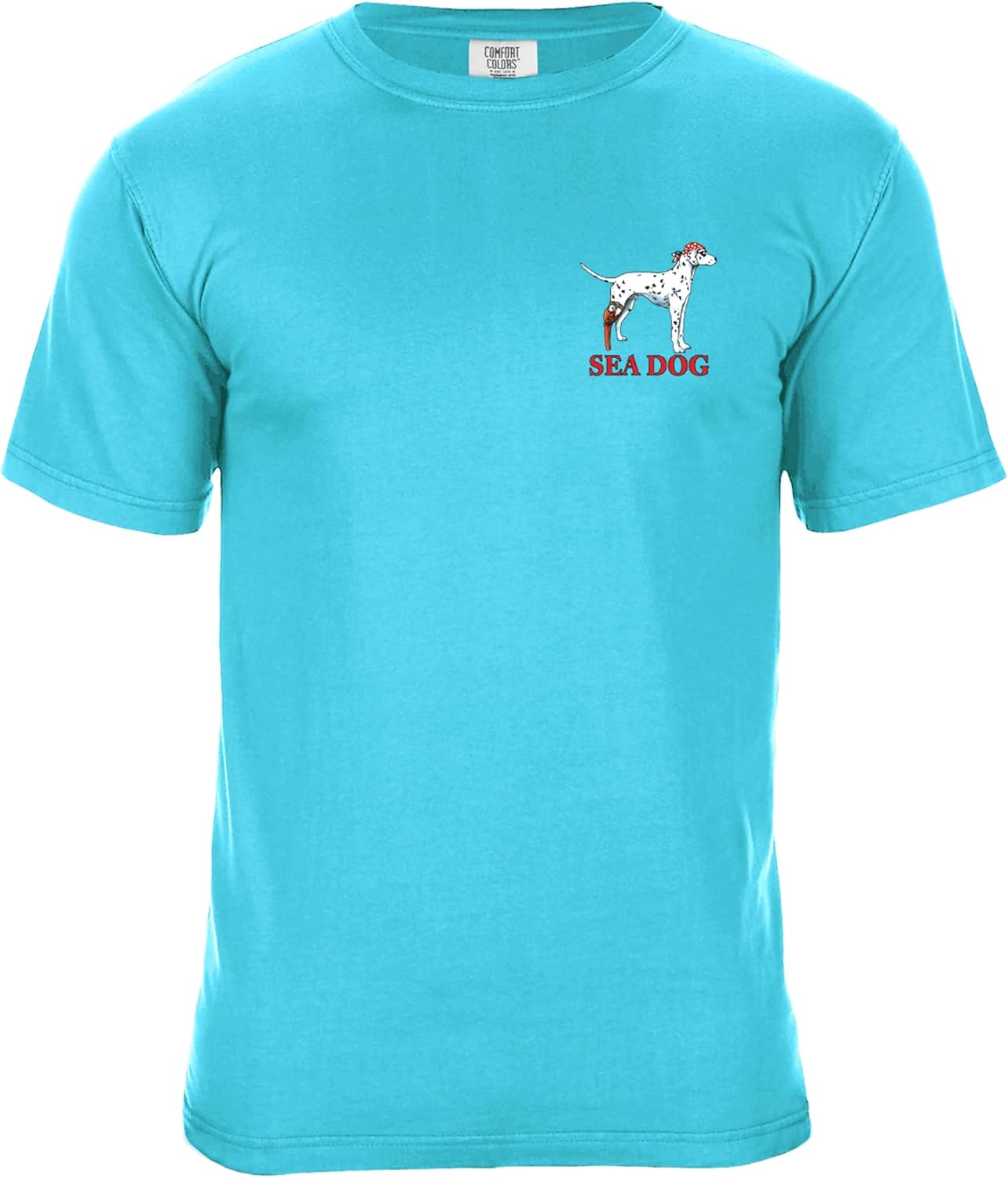 SEA DOG Vintage Graphic T-Shirt Garment Dyed 100% Ringspun Cotton, Relaxed Fit, Printed in USA, Stay Salty Y'all - Image 3