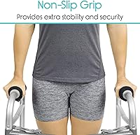 Vista 8 de Vive Cojines para Mango de Andador - Fundas Acolchadas para Manos - Acolchado Suave Médico para Silla de Ruedas Plegable Rodante, Mango de Andador