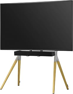 One For All Falcon 32-in. to 70-in. Flat Floor Stand (Oak and Silver), WM7482