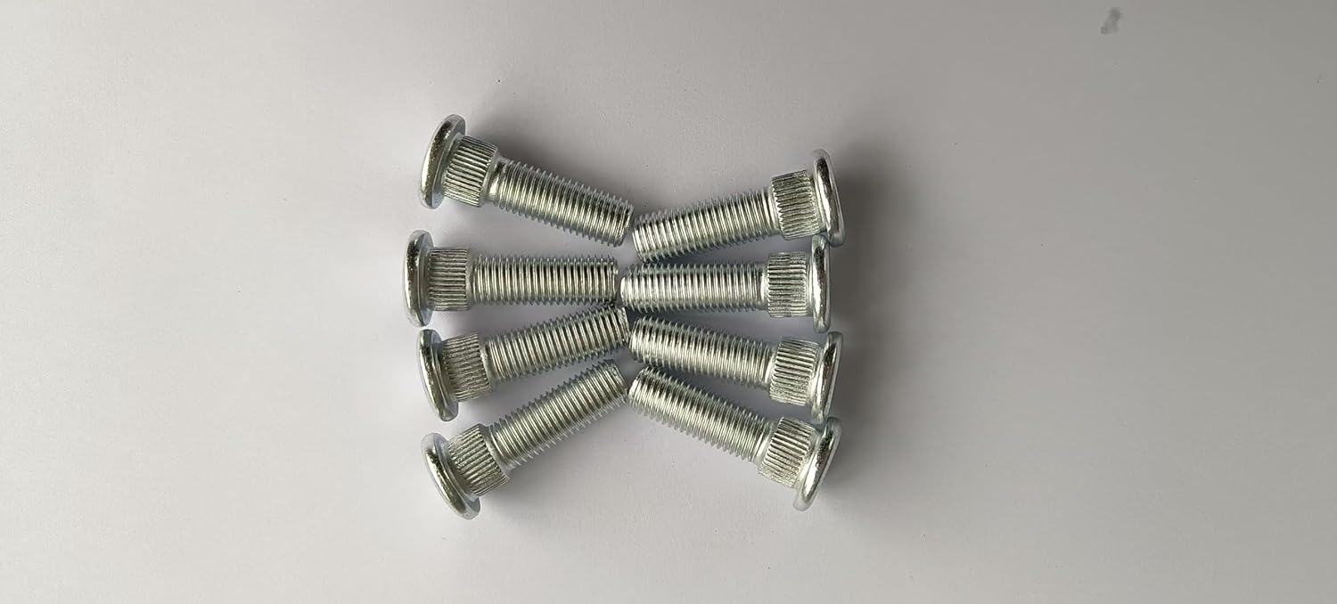 Front Wheel Studs # 90103-HN8-300 Replacement for 2014-2024 Honda TRX420FA TRX420FE FM TM TE, 14-19 TRX500FE FM, 20-24 TRX520 & 06-16 TRX680; 03-05 TRX650 ATV Rear Stud