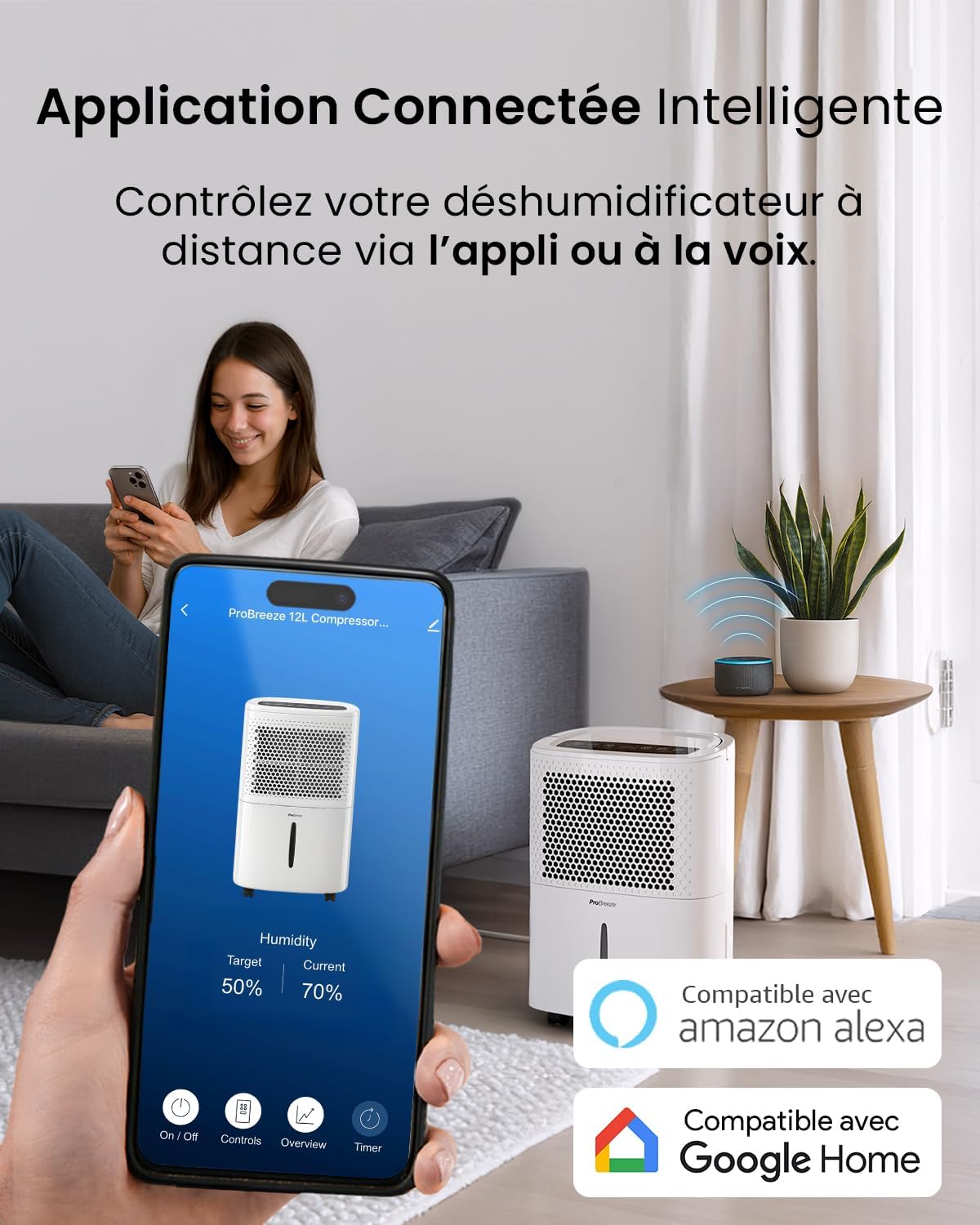 Ultra-silencieux 38dB - Le plus discret du marché