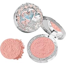 Flower Knows Swan Ballet Embossed Blush,Soft Pink Matte Powder Blush for Cheeks,Buildable & Blendable Face Makeup,Soft Long-Lasting Cute Make Up for Women & Girls,0.17 Oz 05 Dreamy Season, 5g
