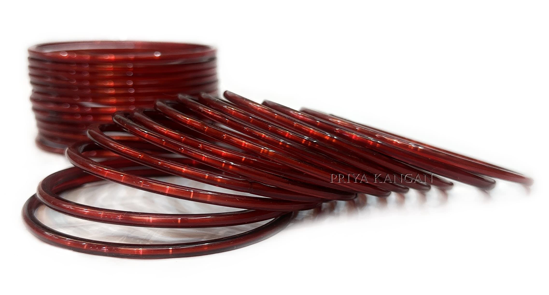 PRIYA_KANGAN Exotic Plain/Simple Glass Bangle Shiny suitable for all occasion. Latest Indian Traditional Kaach Chudi/Bangles (Pack of 48 Bangles), 2.60 (Medium), no gemstone (B0BRNXVLZJ) Amazon Price History, Amazon Price Tracker