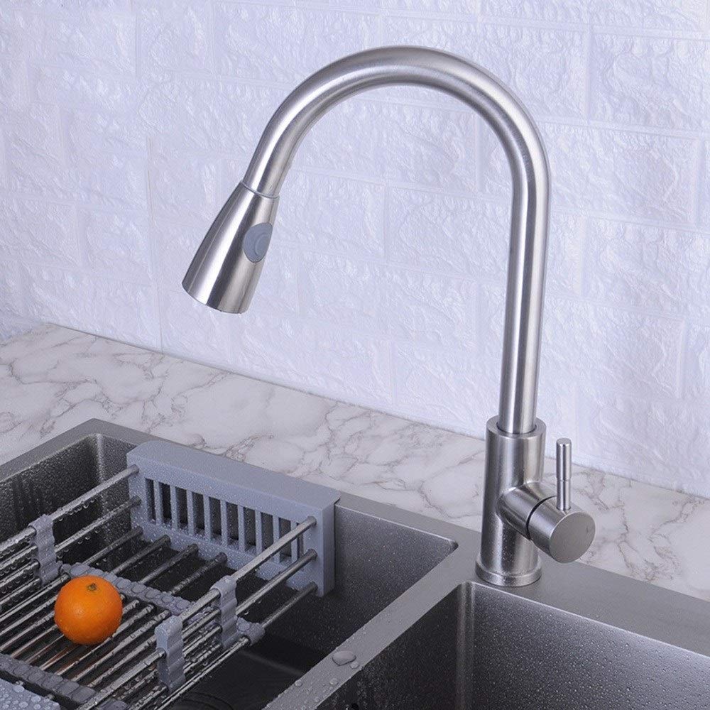Robinet de cuisine double contrôle pour évier moderne et fonctionnel