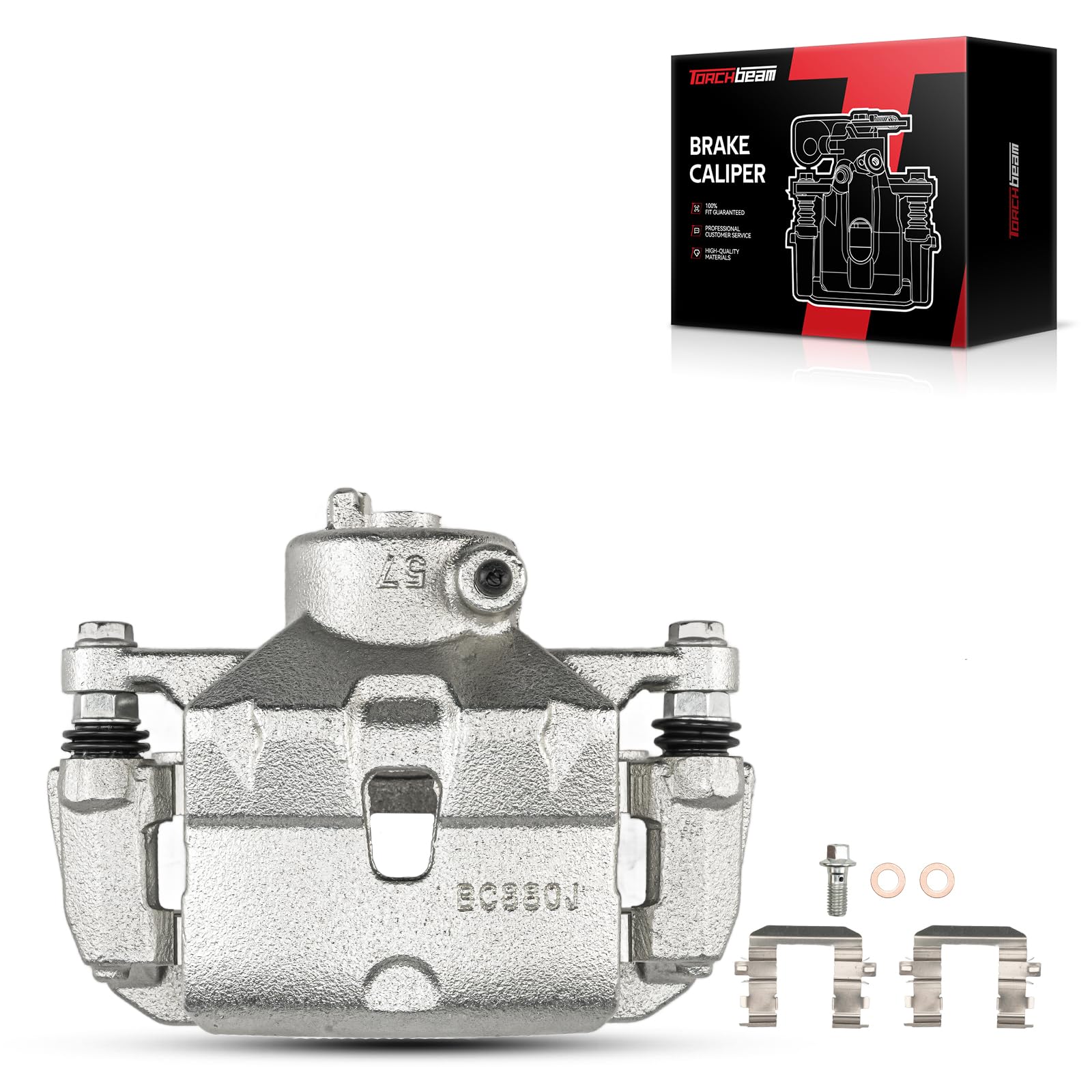 Torchbeam Front Brake Caliper for 2014-2018 Kia Soul Naturally Aspirated