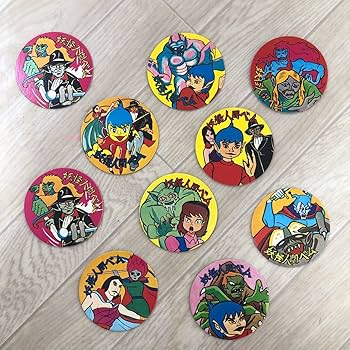 Amazon | 昭和レトロ メンコ 妖怪人間ベム 10枚 | めんこ | おもちゃ