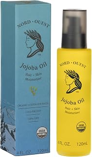 Organic Jojoba Oil – 4 oz Cold-Pressed & Pure Natural Moisturizer for Skin & Hair