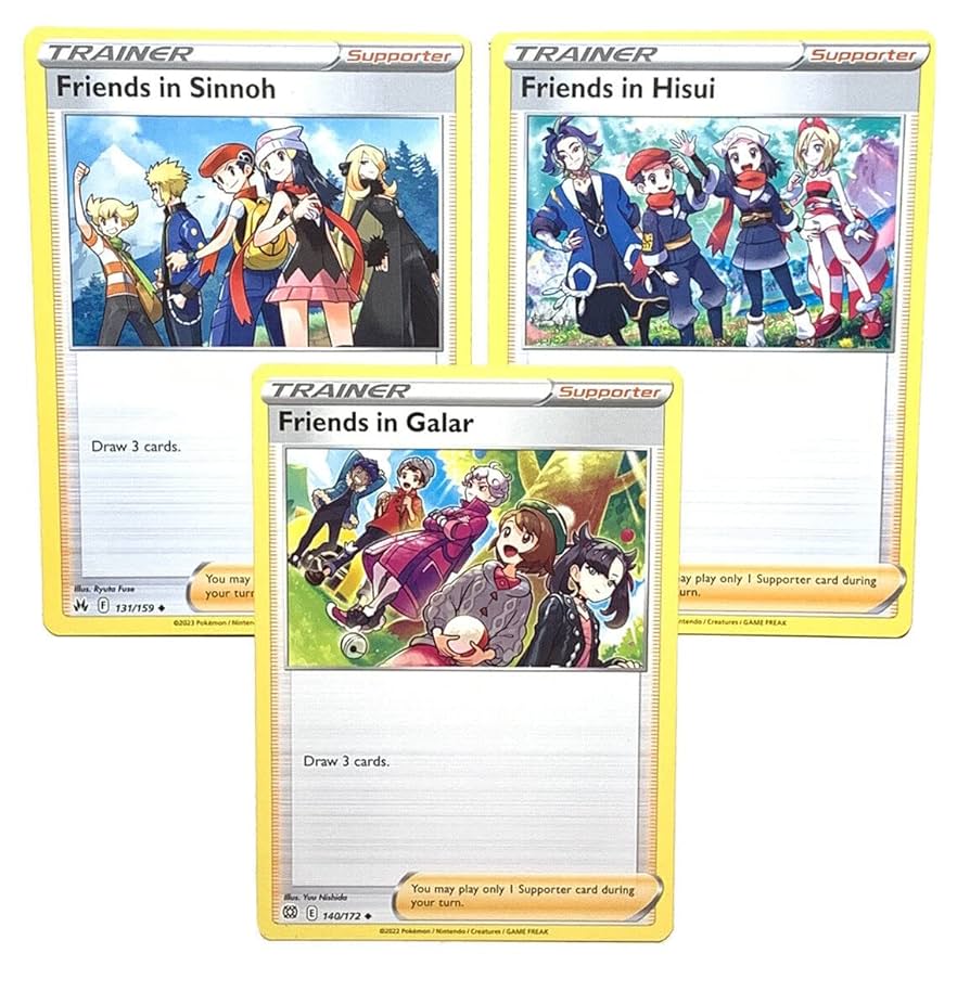ポケモンカード Friends in Sinnoh & Galar Amazon.com: Pokemon - Friends in Sinnoh 149/159 - Crown