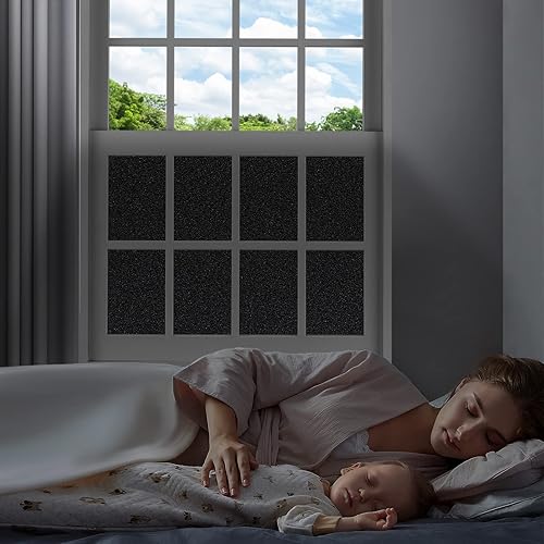 Vista 4 de Coavas Película de privacidad unidireccional para ventana, tinte reflectante para ventana para el hogar, ver hacia afuera, no adentro, bloqueo