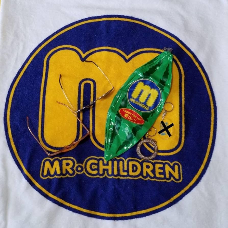Mr.Children STADIUM TOUR1995 空(ku:)バスタオル Mr.Children STADIUM TOUR1995 空(ku:)バスタオル Mr.Children