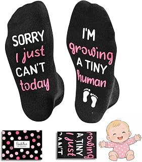 Pregnancy Gifts for Pregnant Women - Maternity Socks for New Mom, Expecting Mothers Gifts