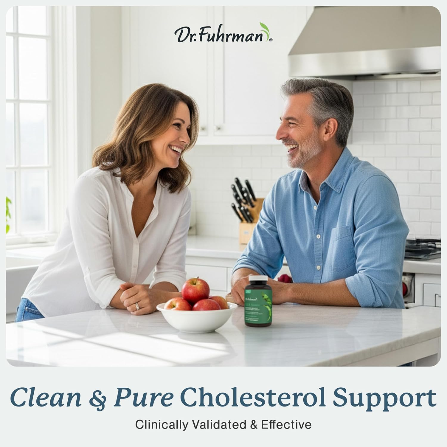 Dr. Fuhrman's LDL Biotect cholesterol lowering supplements | Wholefood & Organic Plant Sterol to help with High cholesterol | Organic pomegranate, amla & chokeberry extracts | 240 caps 60-day Supply - Image 5